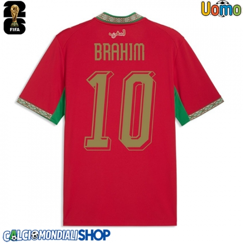 Maglie da calcio Marocco Brahim Diaz #10 Prima Maglia Mondiali 2026  Manica Corta